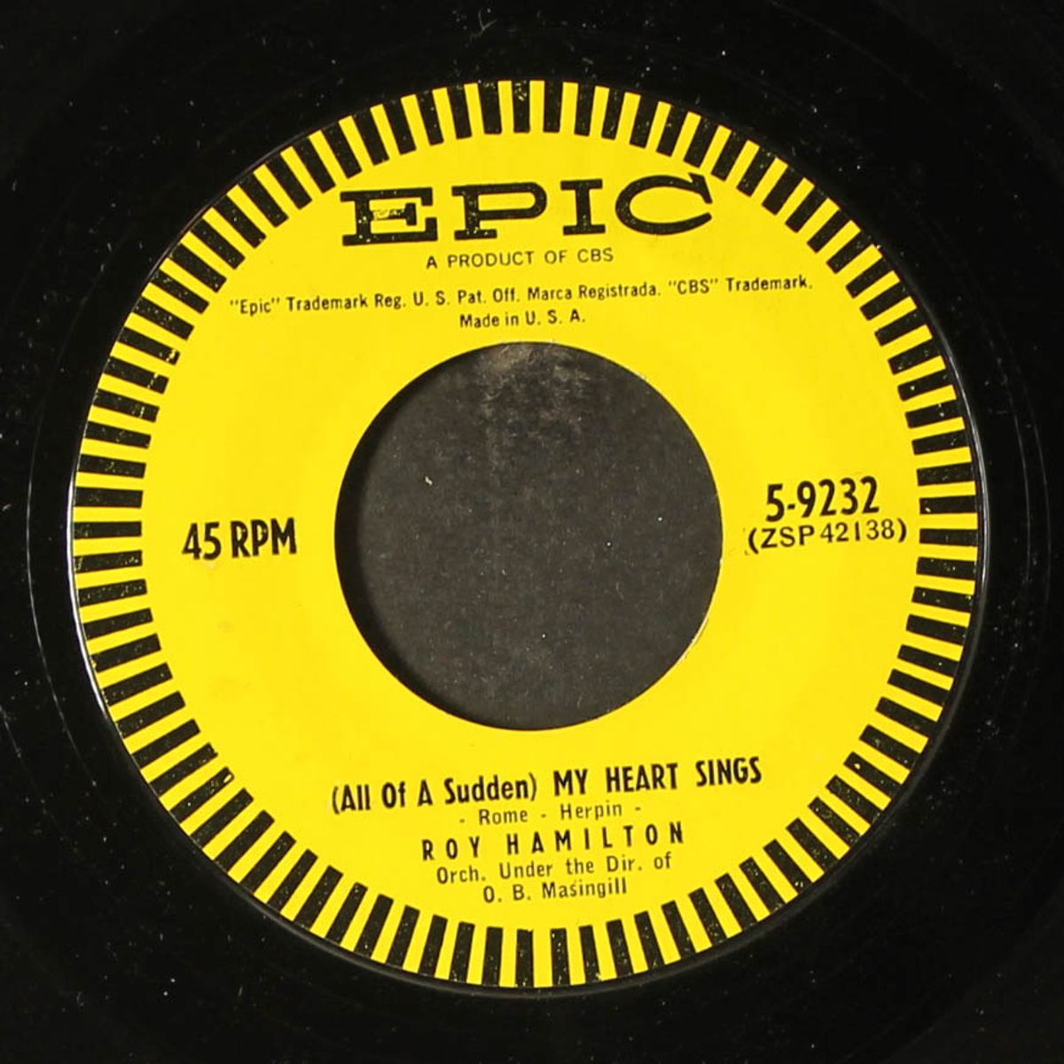 my heart sings / i'm gonna lock you in my heart by ROY HAMILTON