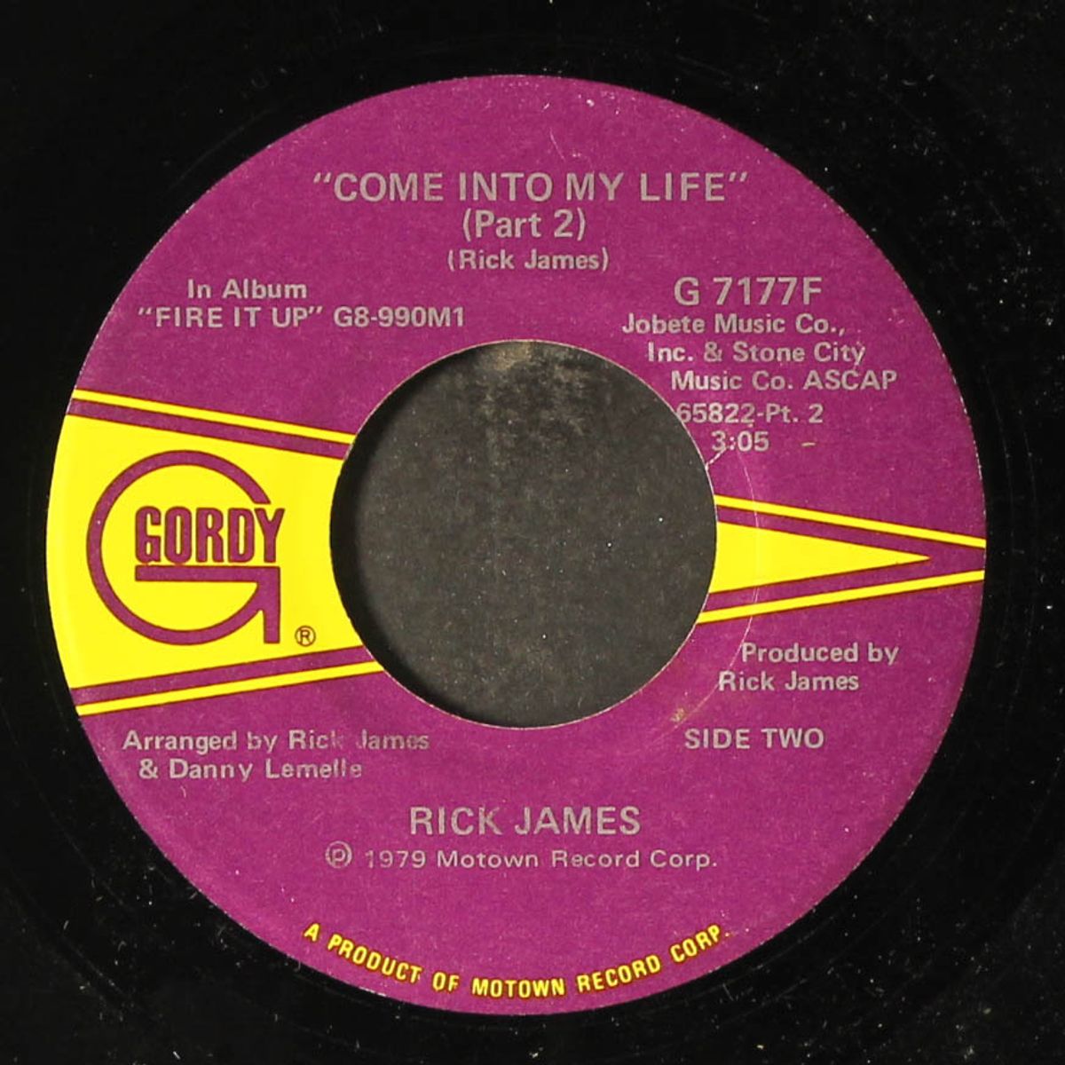 come into my life / part 2 by RICK JAMES