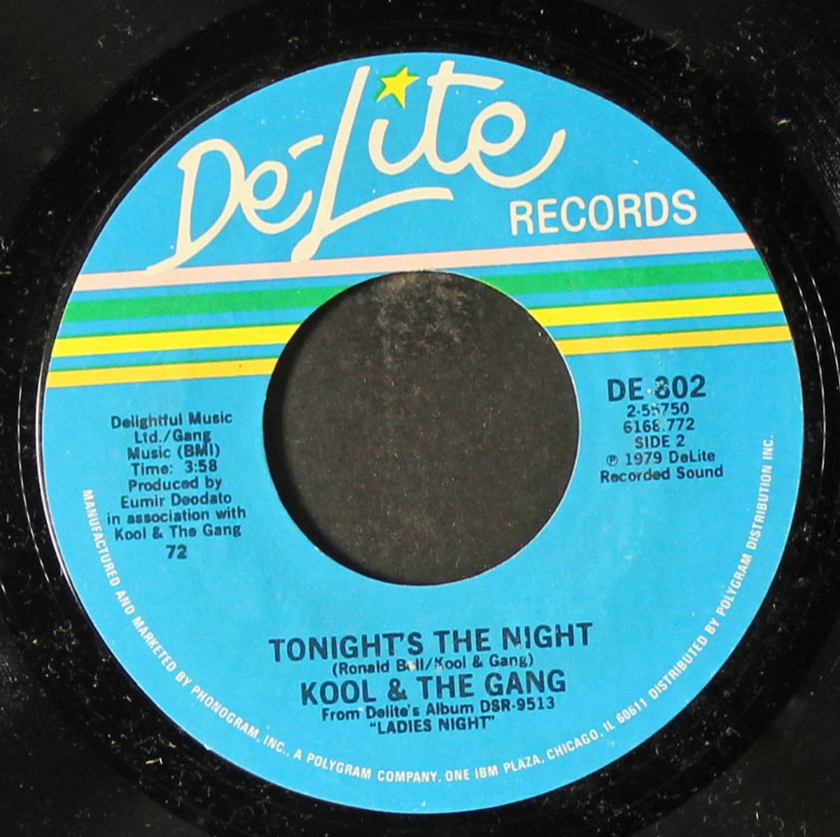too hot / tonight's the night by KOOL & THE GANG