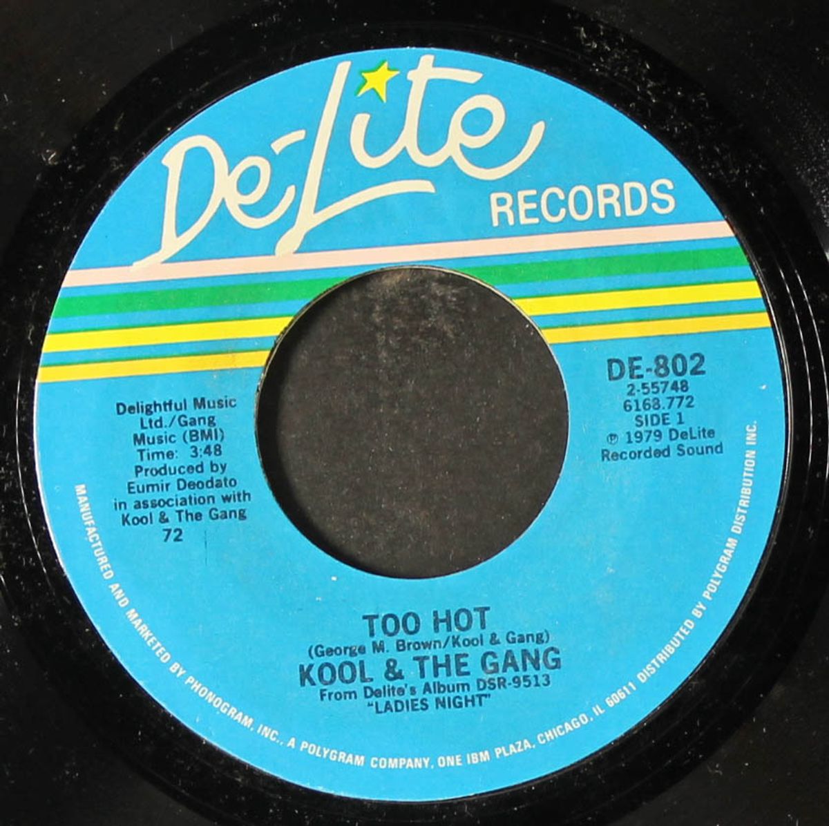 too hot / tonight's the night by KOOL & THE GANG