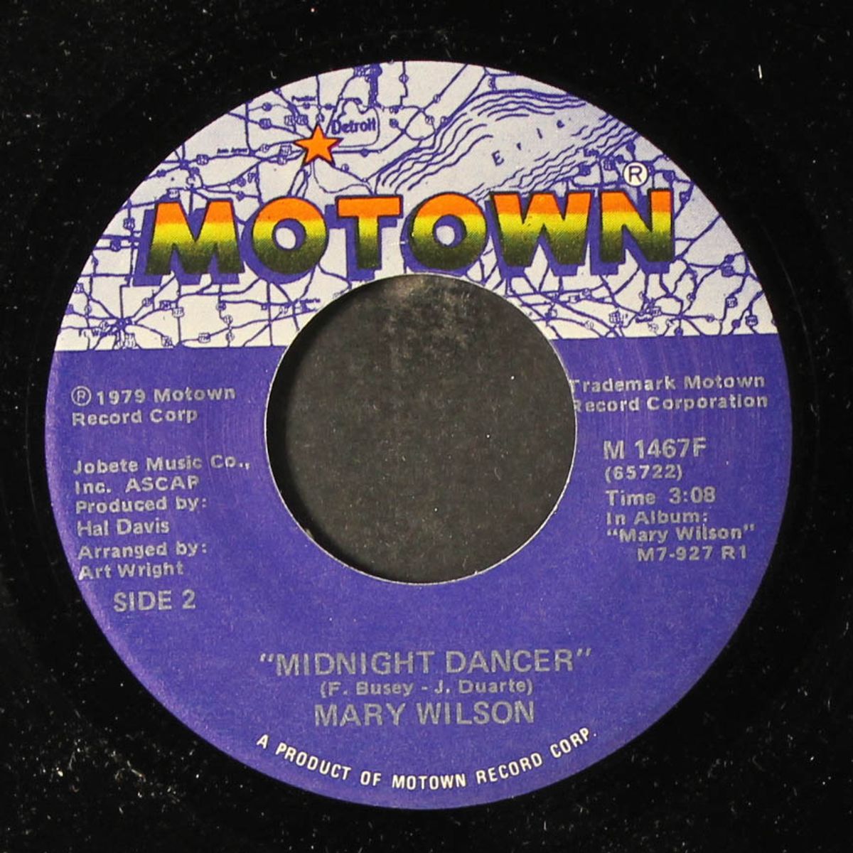 red hot / midnight dancer by MARY WILSON