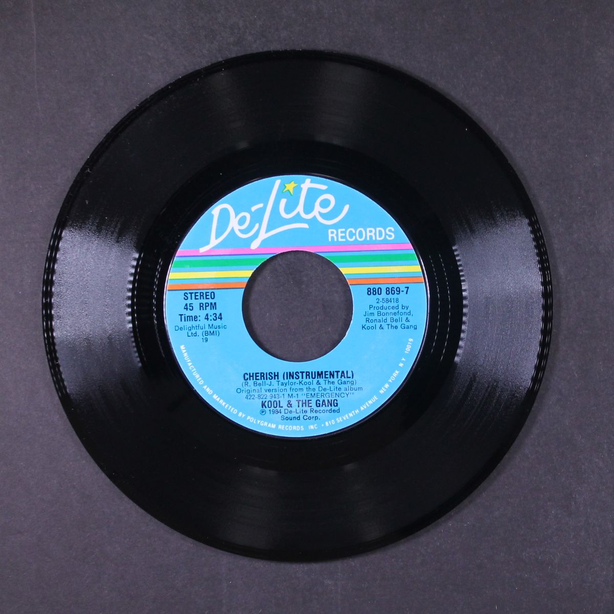 cherish / instrumental by KOOL & THE GANG