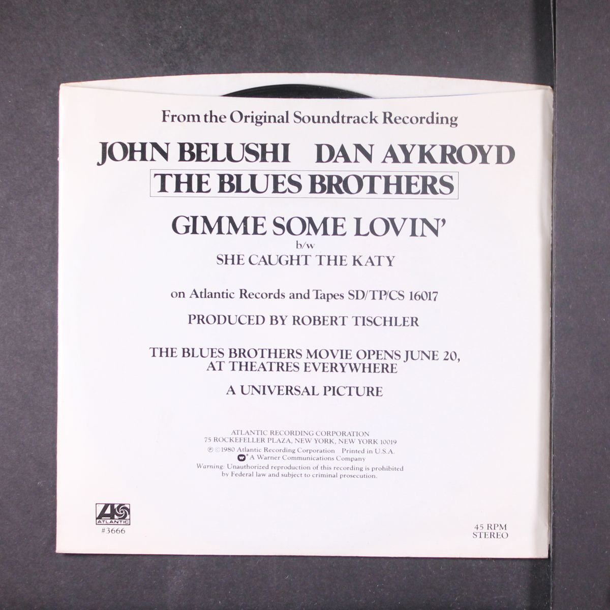 gimme some lovin' / she caught the katy by BLUES BROTHERS