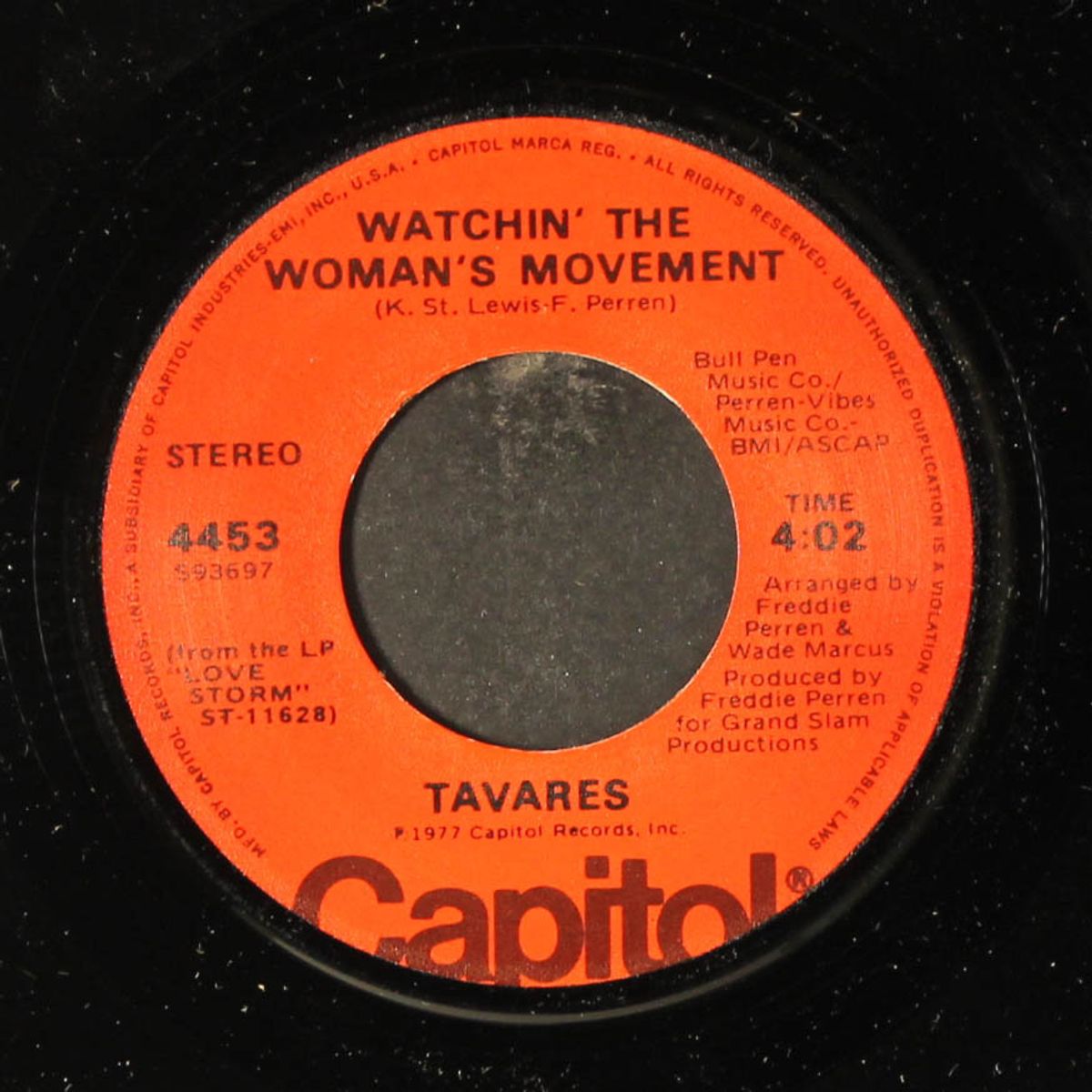goodnight my love / watchin' the woman's movement by TAVARES