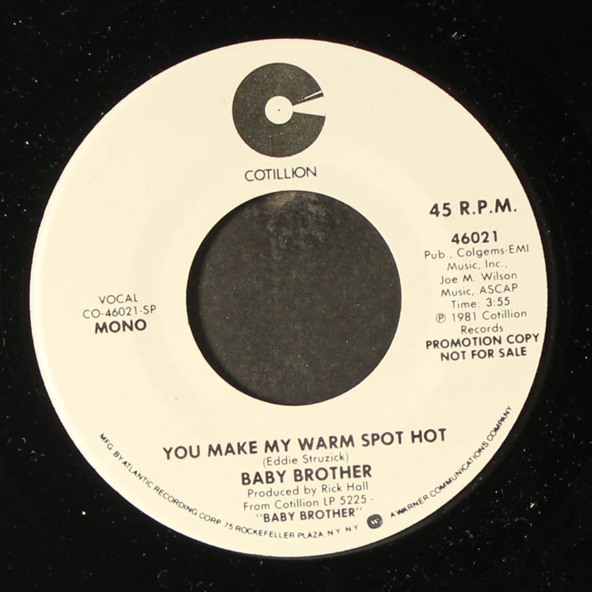 you make my warm spot hot / mono by BABY BROTHER