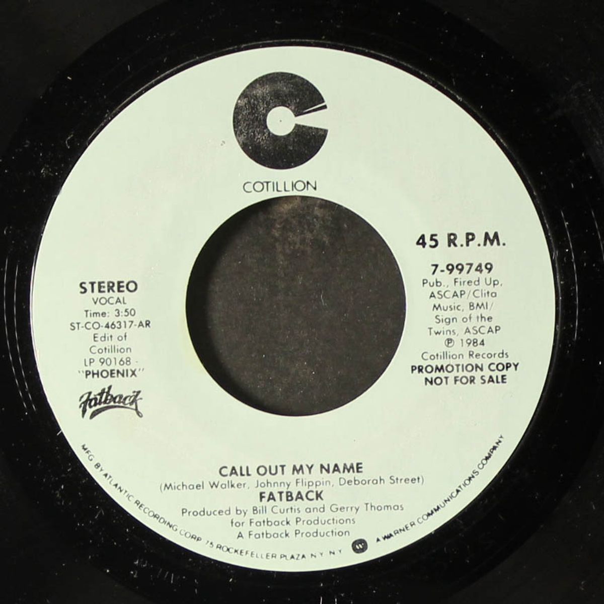 call out my name / mono by FATBACK