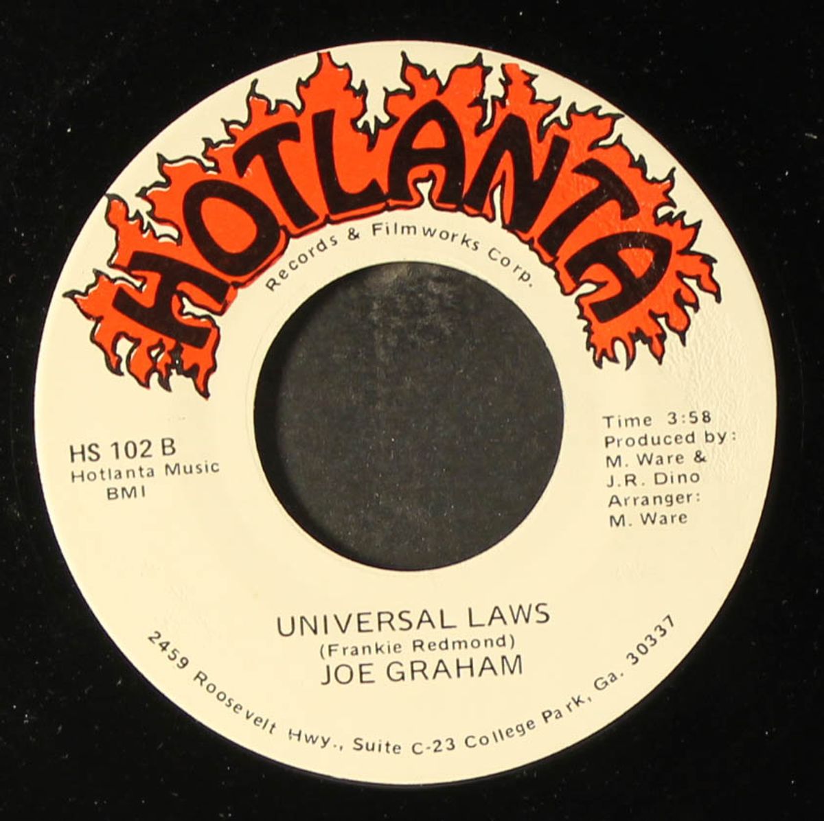 stubborn kind of fellow / universal law by JOE GRAHAM