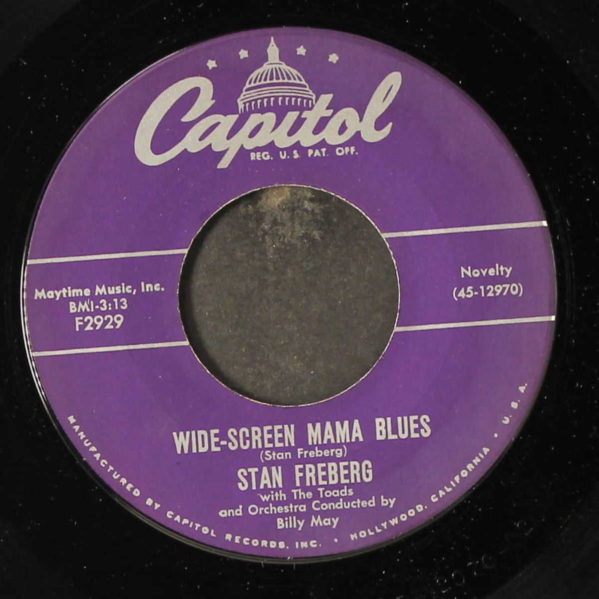 sh-boom / wide-screen mama blues by STAN FREBERG