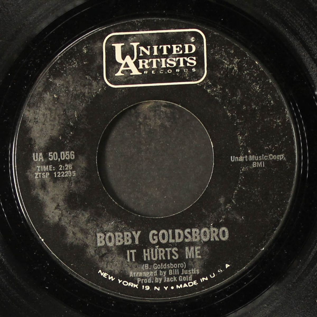it hurts me / pity the fool by BOBBY GOLDSBORO