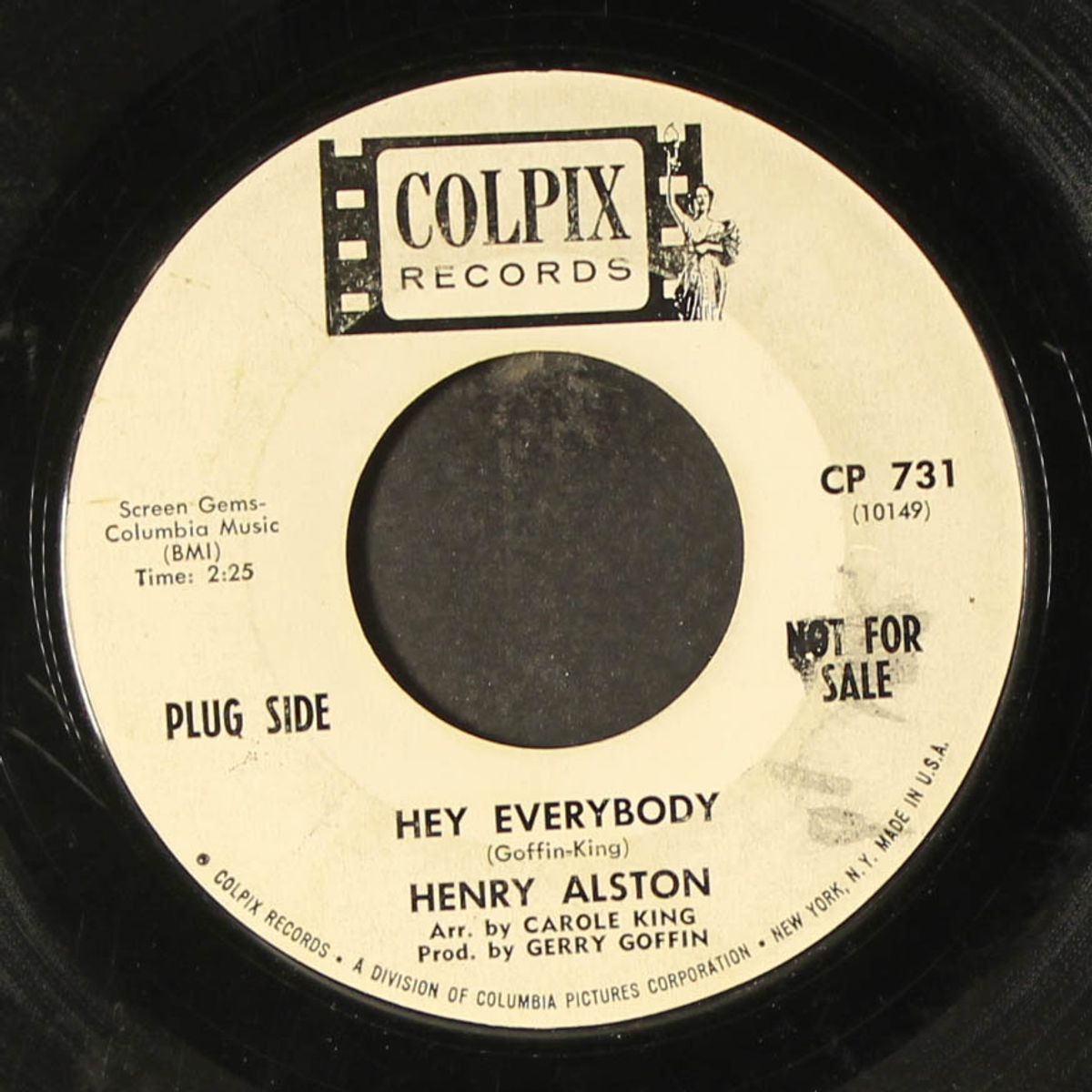 hey everybody / so many lonely people by HENRY ALSTON