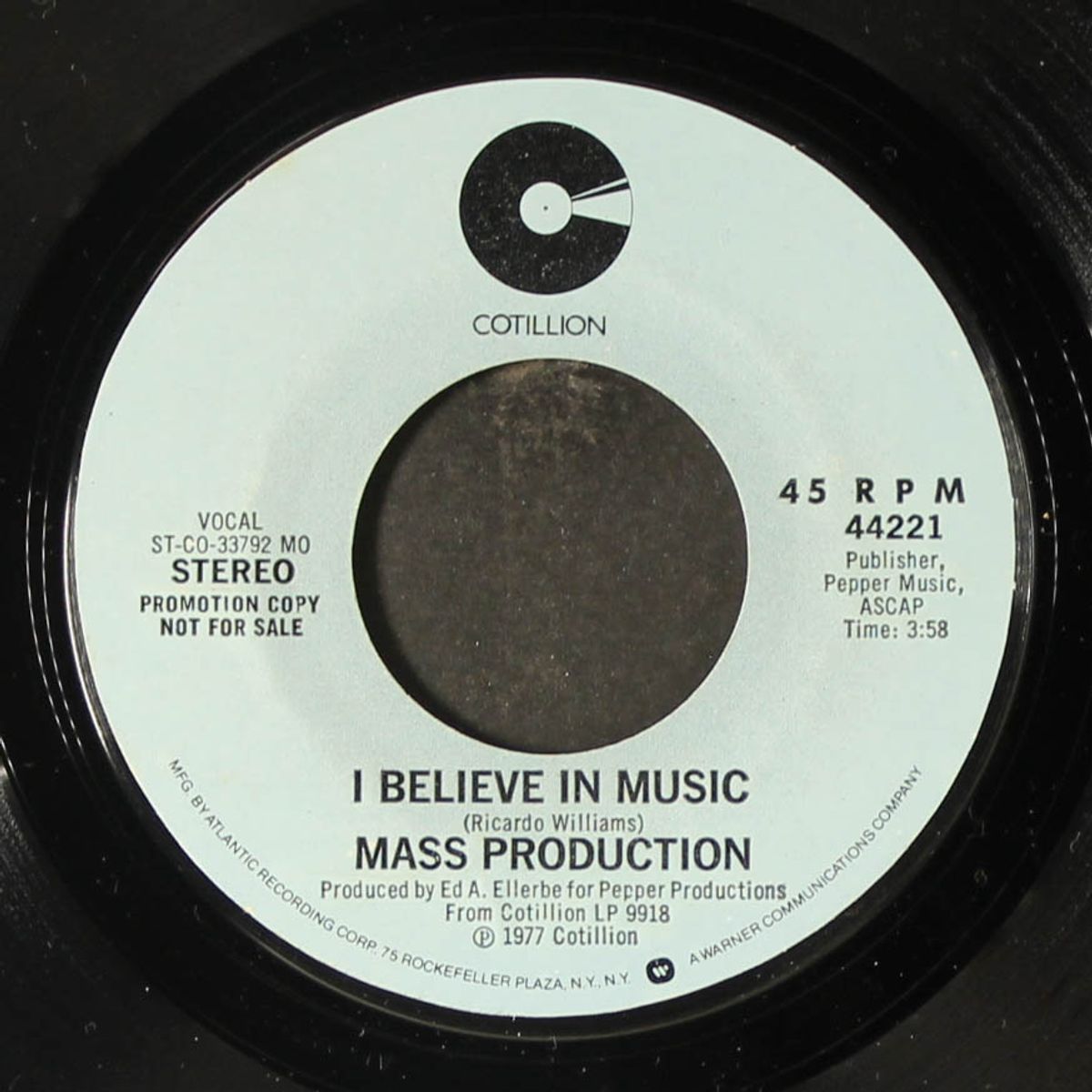 i believe in music / people get up by MASS PRODUCTION