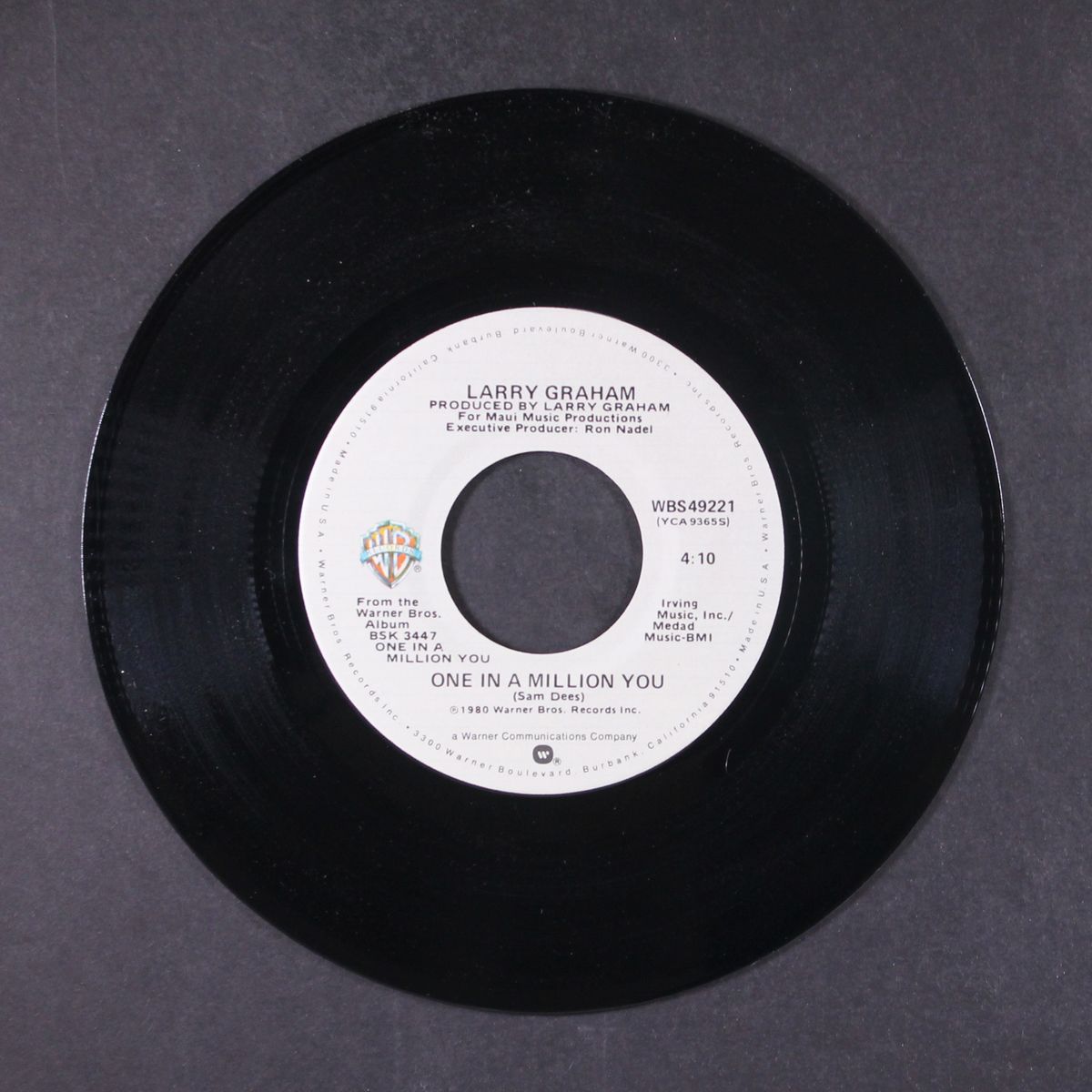 one in a million you / the entertainer by LARRY GRAHAM