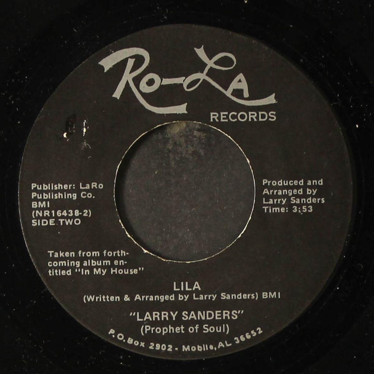 in my house / lila by LARRY SANDERS