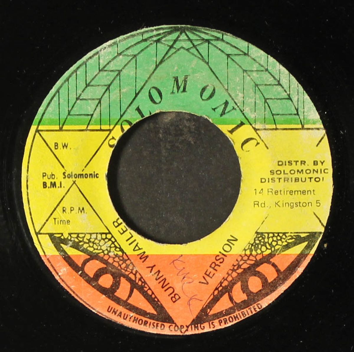 collie man / version by BUNNY WAILER