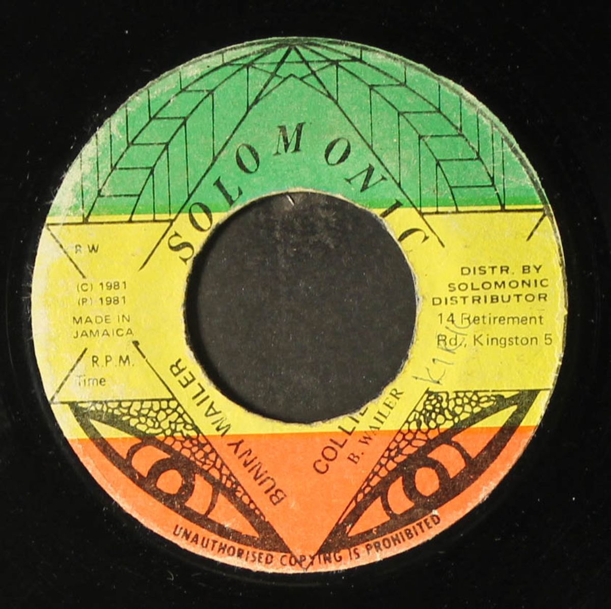 collie man / version by BUNNY WAILER