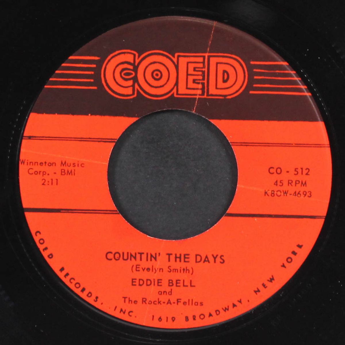 countin' the days / night party by EDDIE BELL & ROCK-A-FELLAS