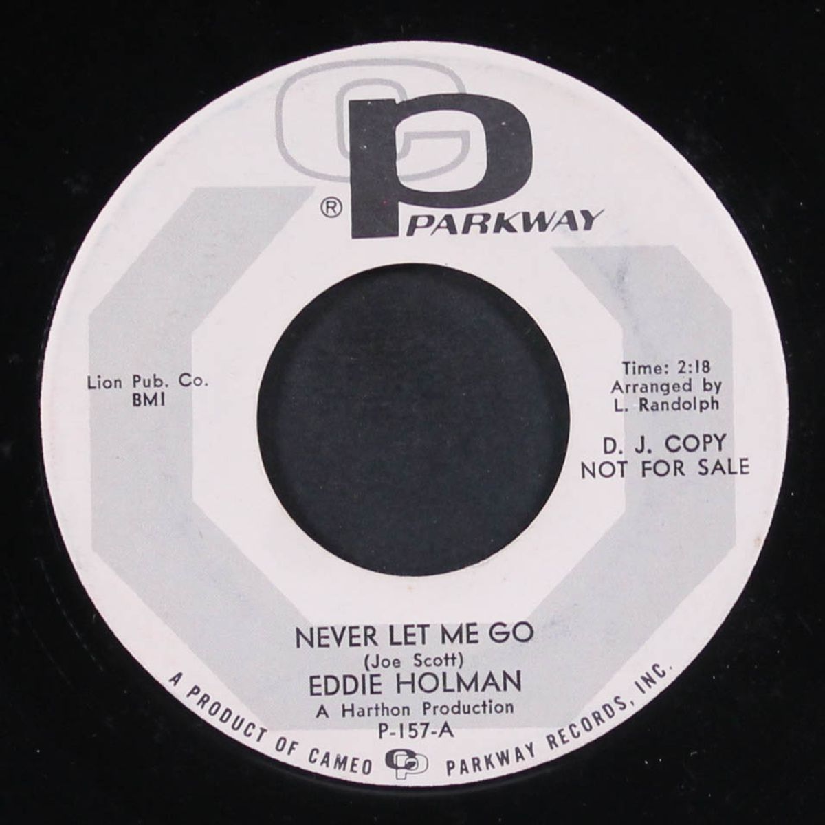 never let me go / why do fools fall in love by EDDIE HOLMAN