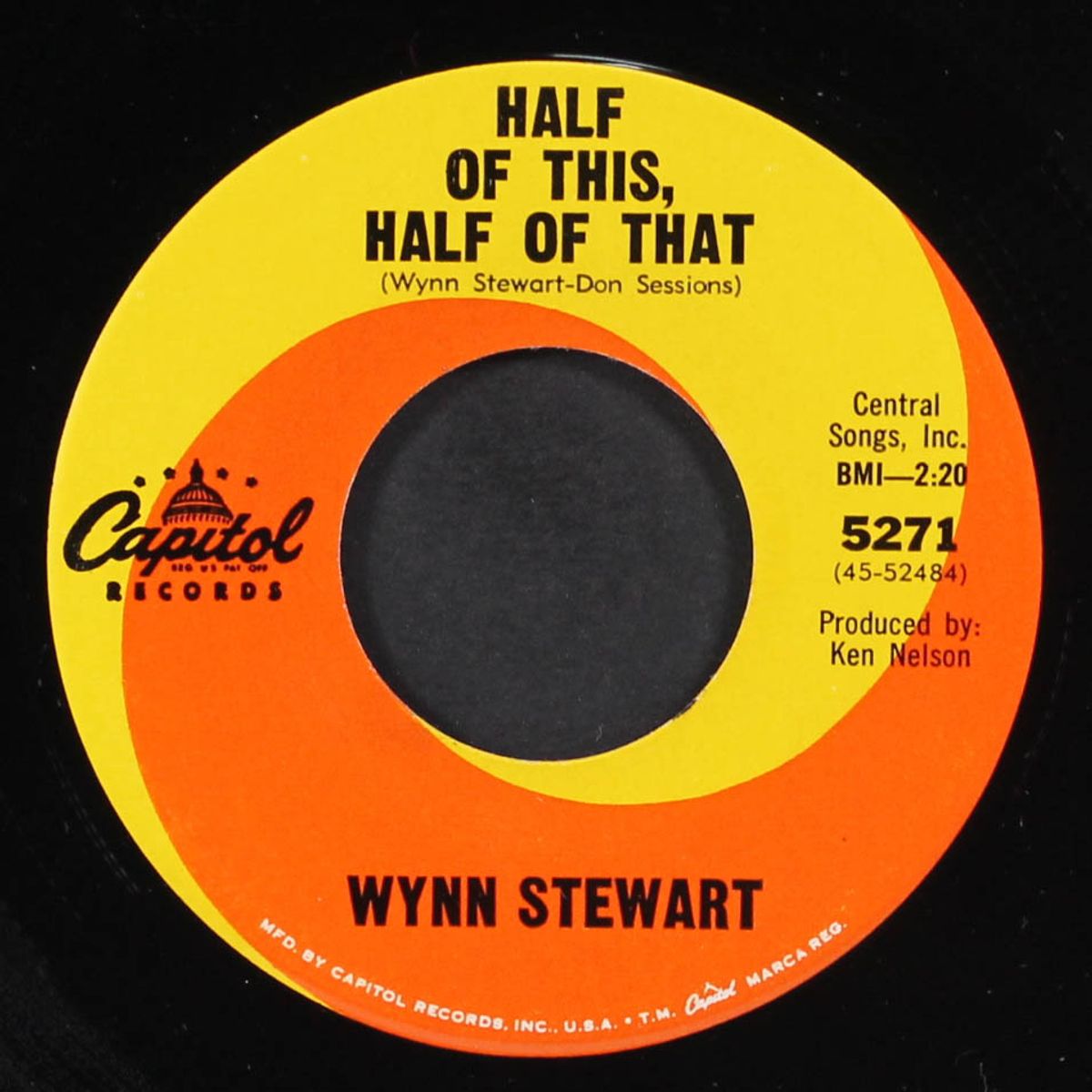 the happy part of town / half of this, half of that by WYNN STEWART