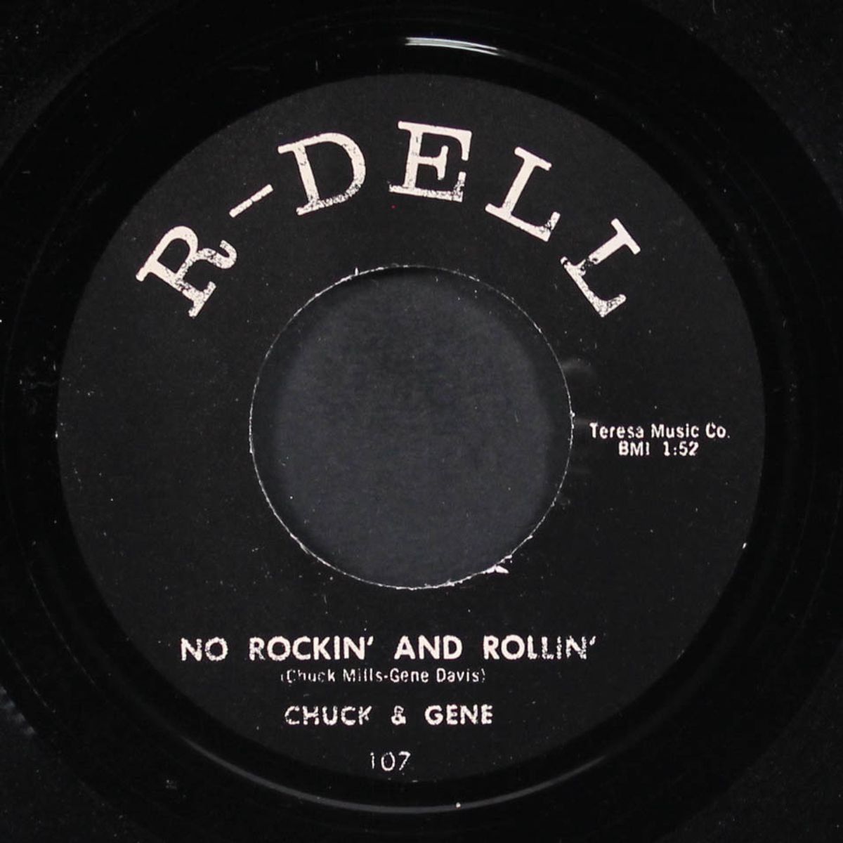 no rockin' and rollin' / curfew by CHUCK & GENE / GENE DAVIS