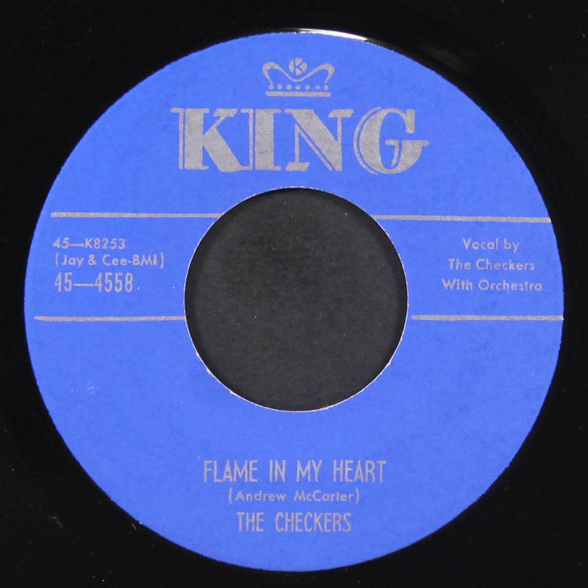 flame in my heart / oh, oh, oh baby by CHECKERS