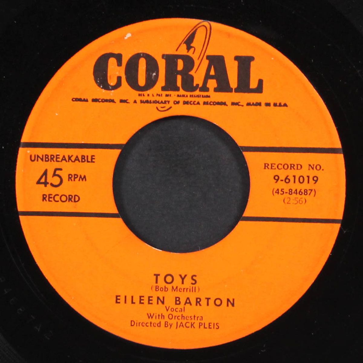 toys / i ain't gonna do it by EILEEN BARTON