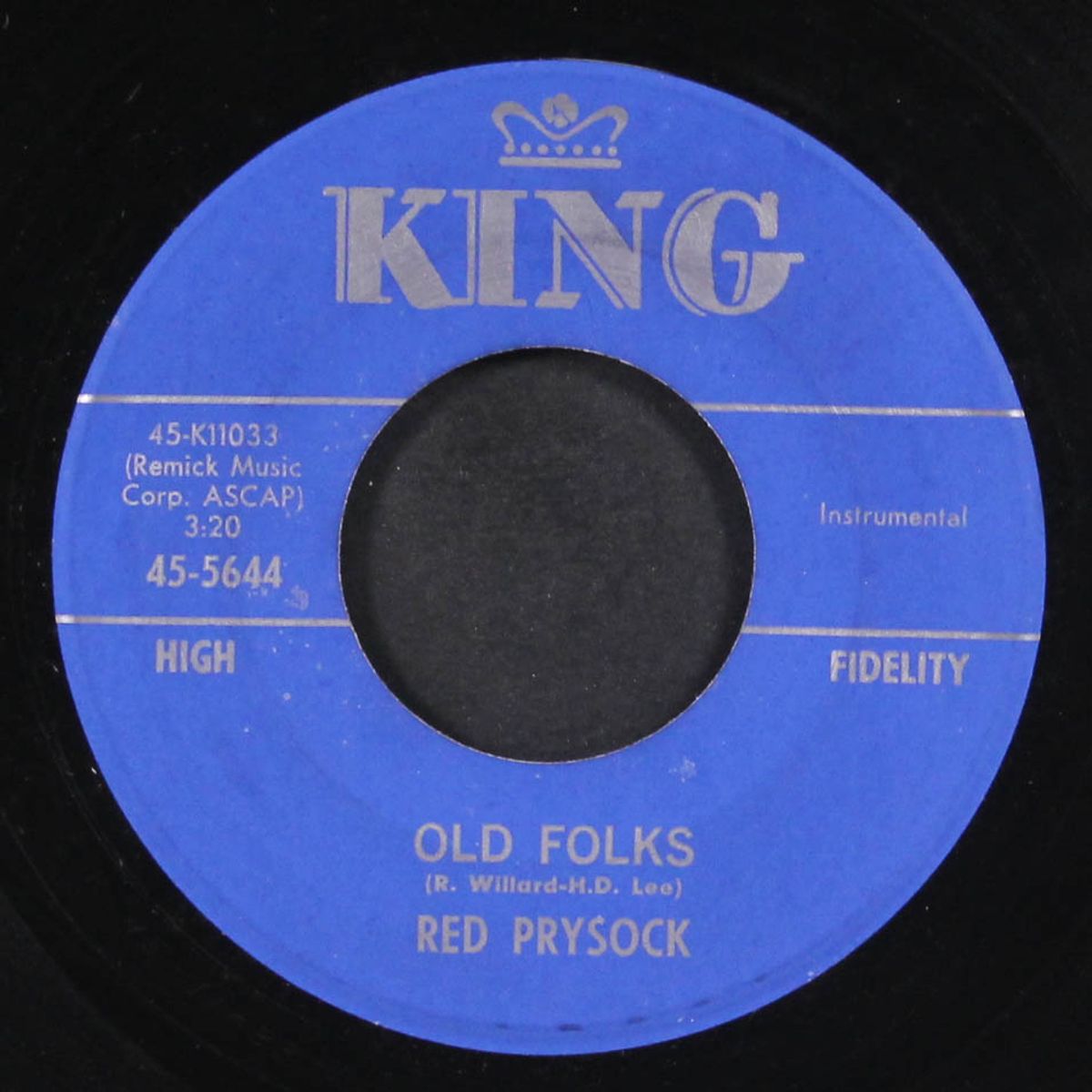 quick as a flash / old folks by RED PRYSOCK