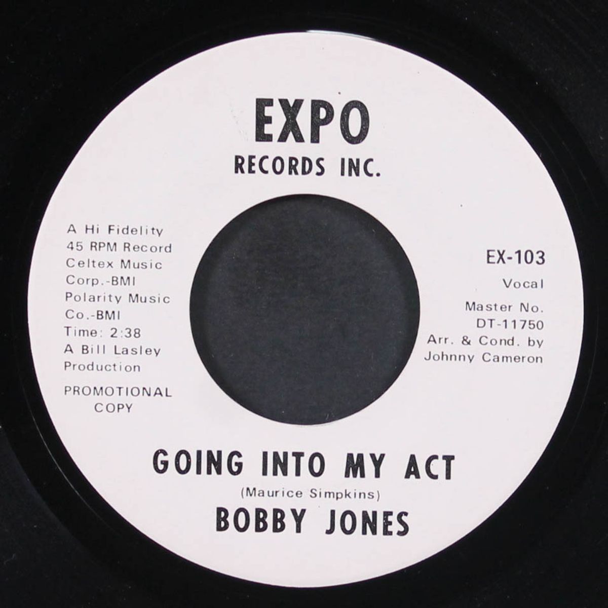 i got a habit / going into my act by BOBBY JONES