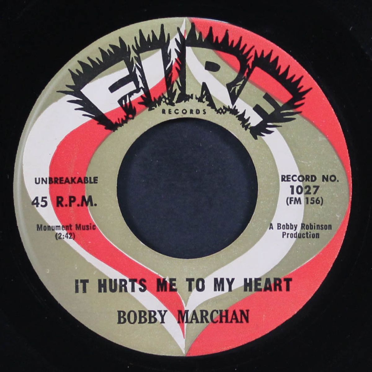 booty green / it hurts me to my heart by BOBBY MARCHAN