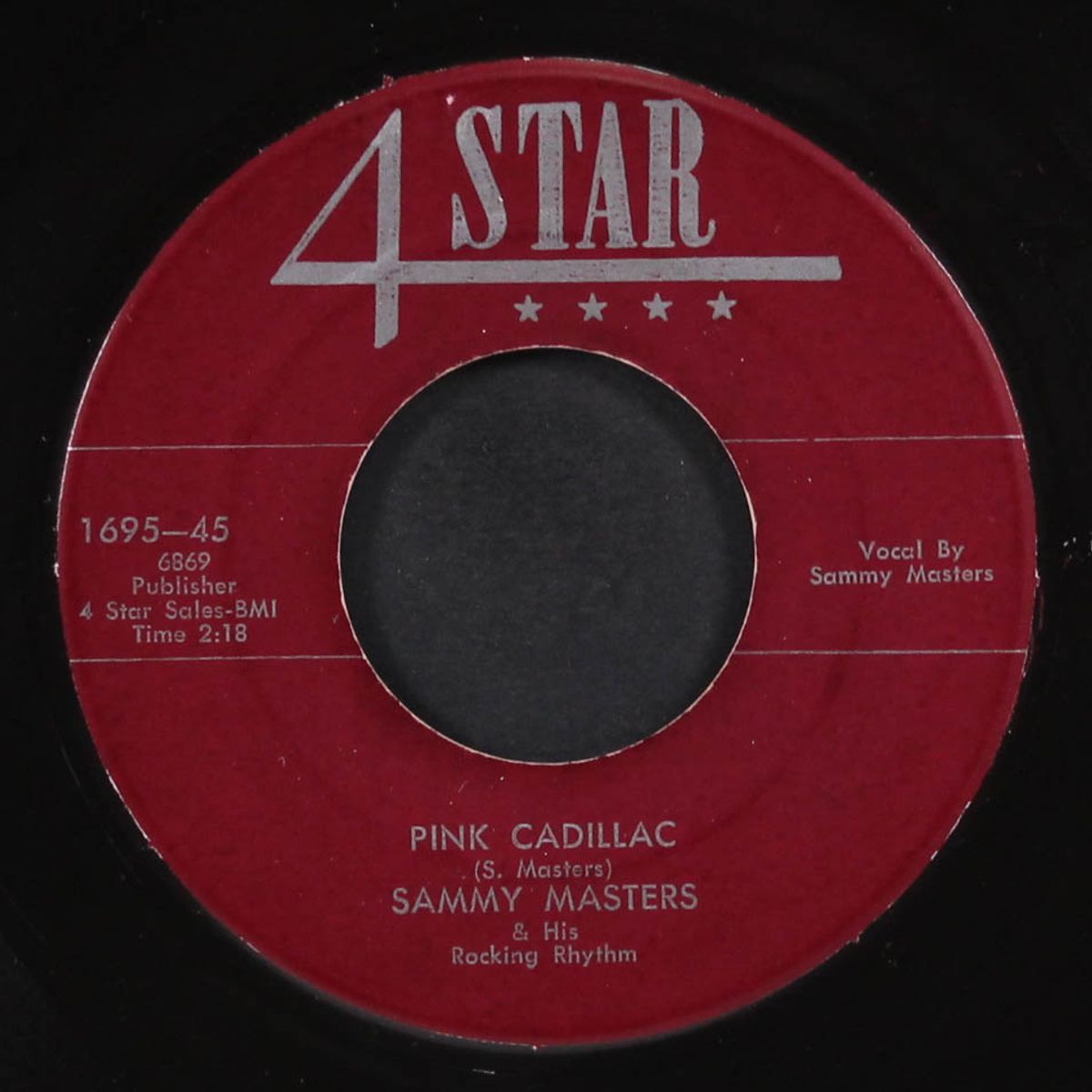 pink cadillac / some like it hot by SAMMY MASTERS