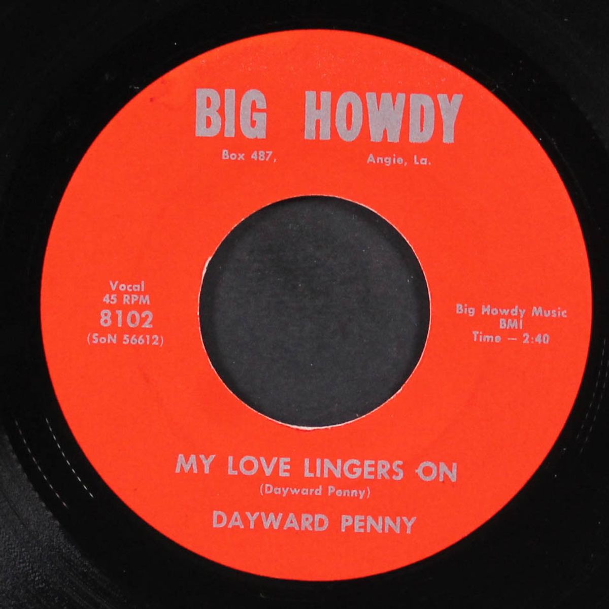 come back baby / my love lingers on by DAYWARD PENNY