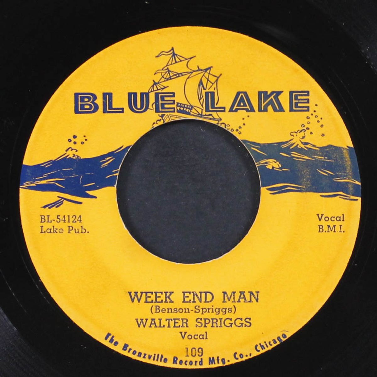 i'm not your fool any more / week end man by WALTER SPRIGGS