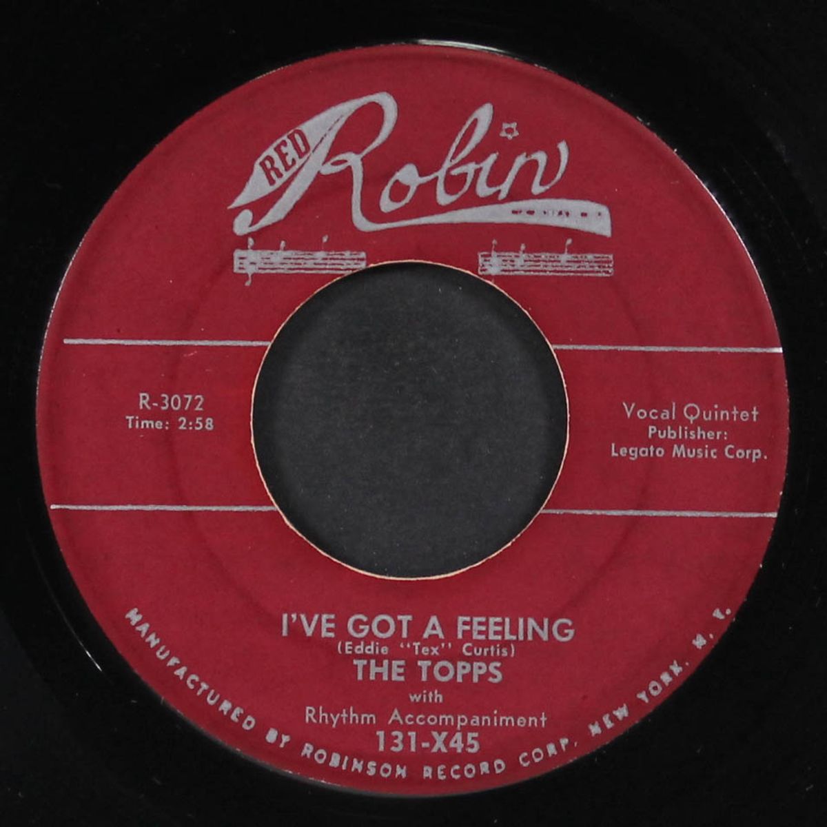 i've got a feeling / won't you come home baby by TOPPS