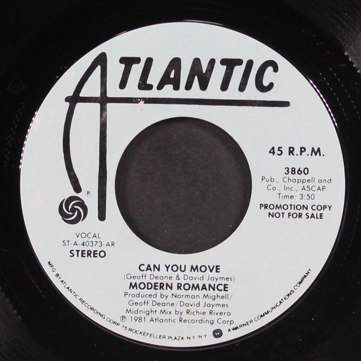 can you move by MODERN ROMANCE