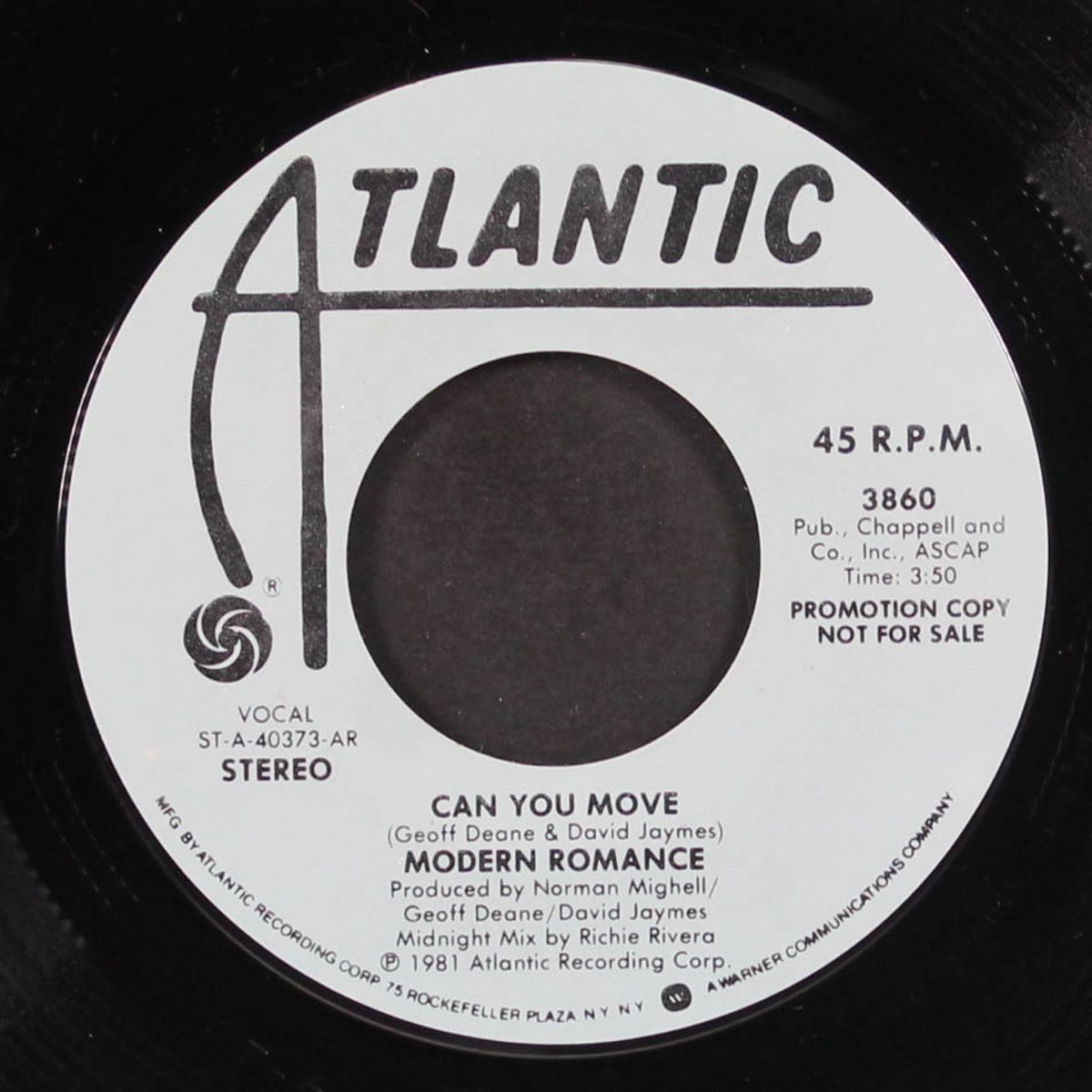 can you move by MODERN ROMANCE
