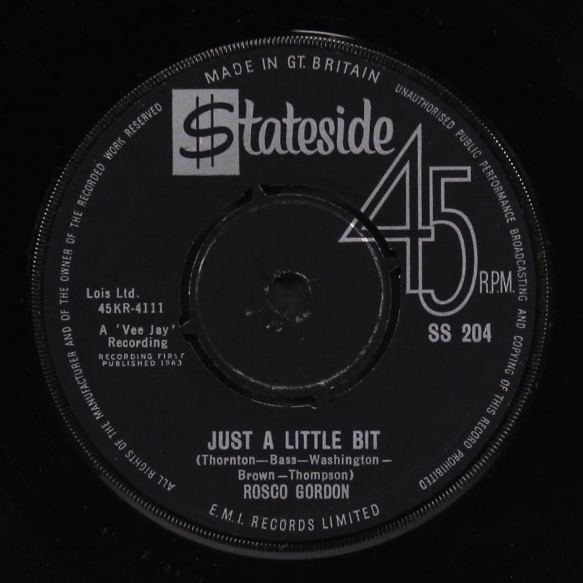 just a little bit / what i wouldn't do by ROSCO GORDON