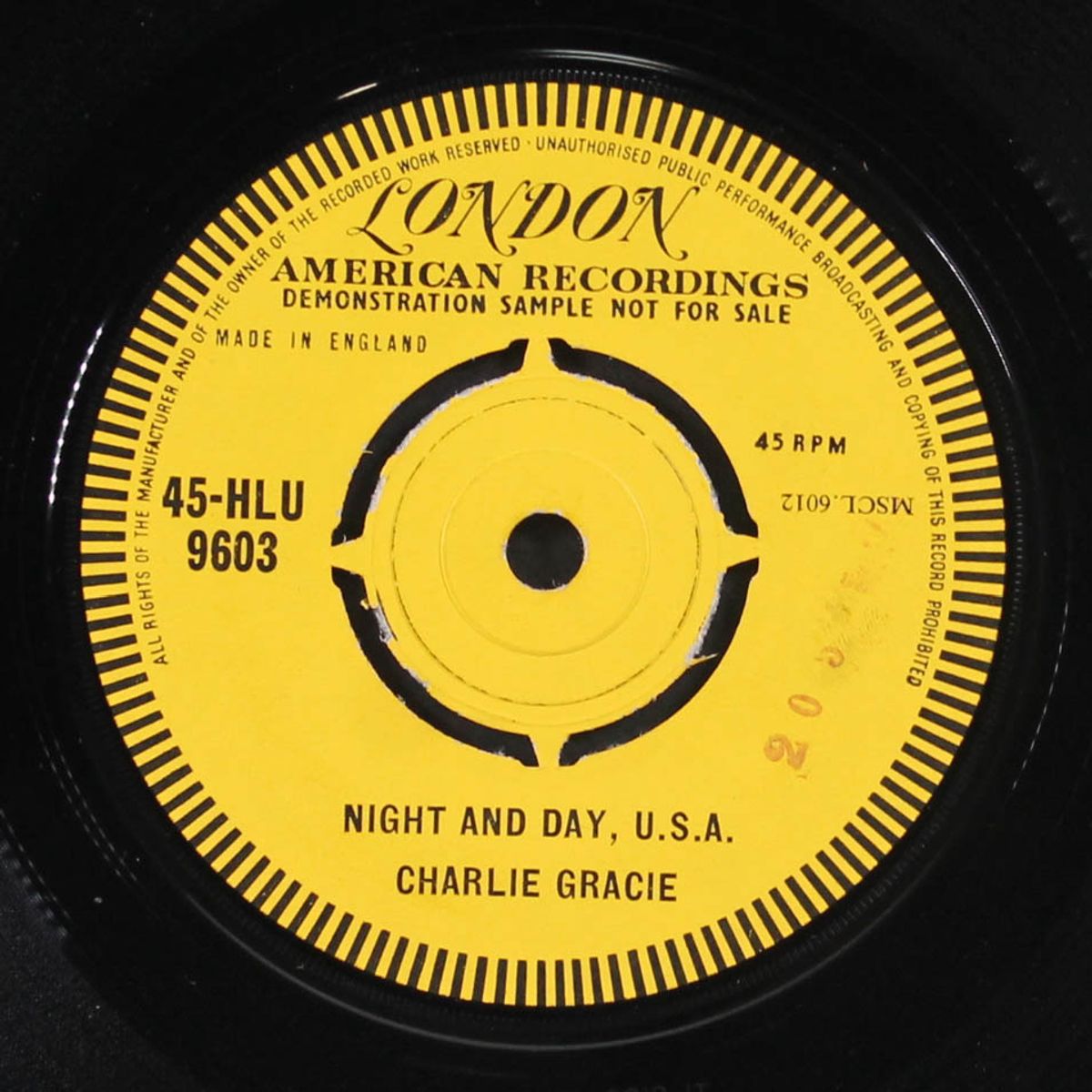 pretty baby / night & day, u.s.a. by CHARLIE GRACIE
