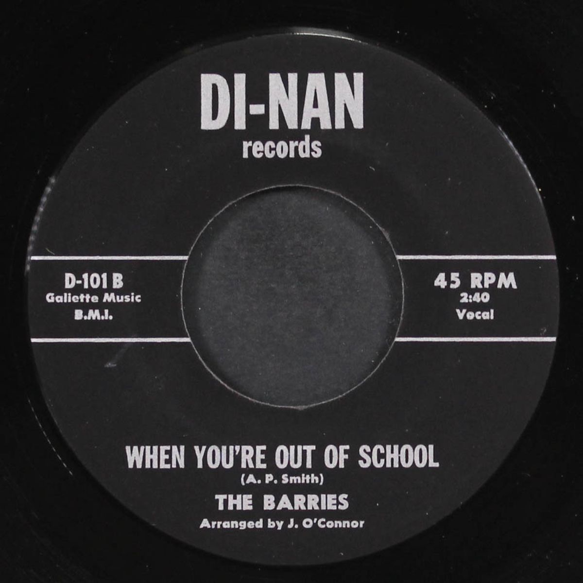 the loneliest man in town / when you're out of school by BARRIES