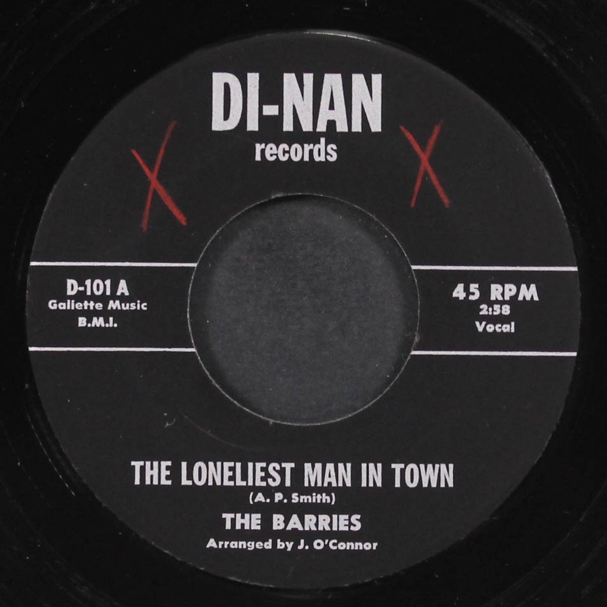 the loneliest man in town / when you're out of school by BARRIES