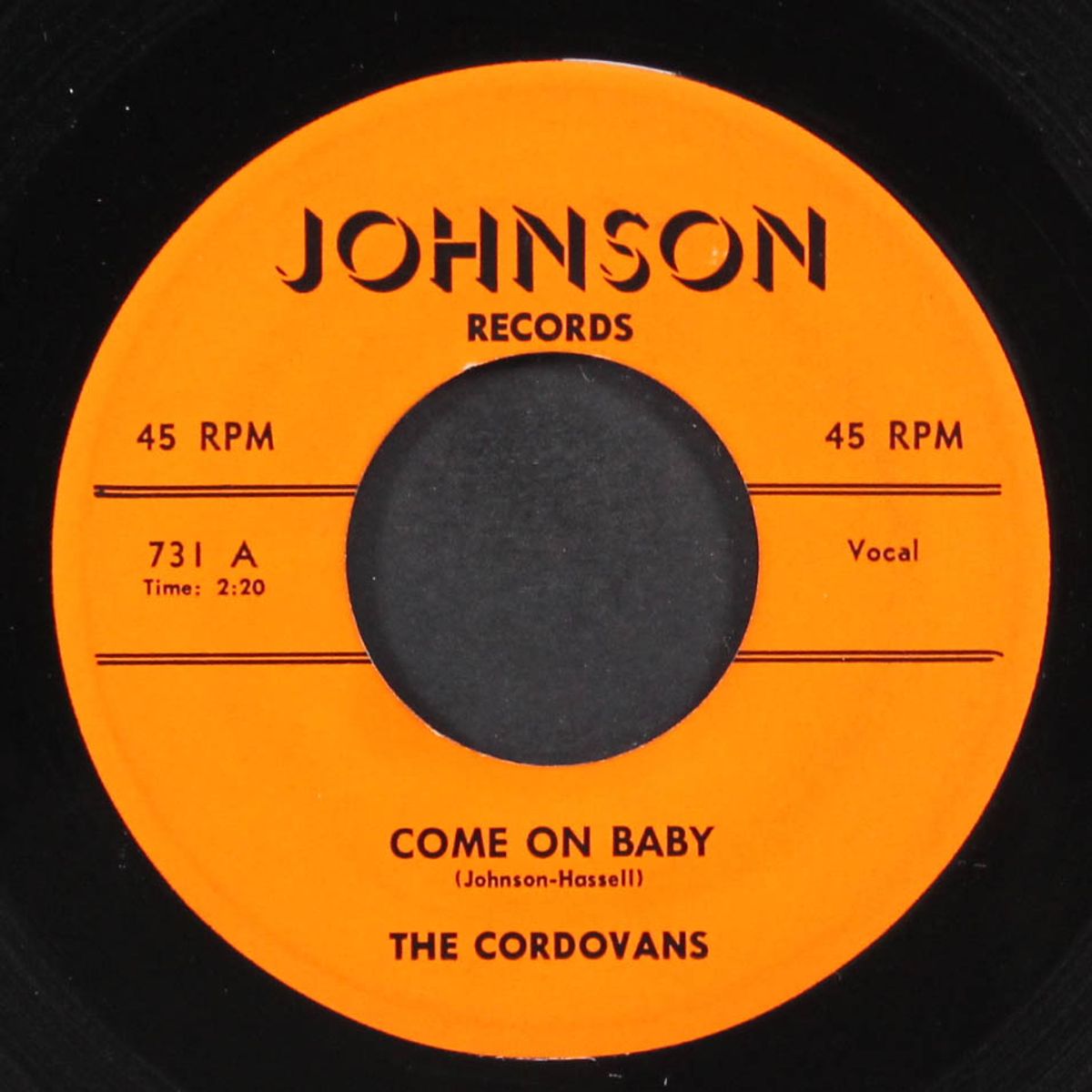 my heart / come on baby by CORDOVANS