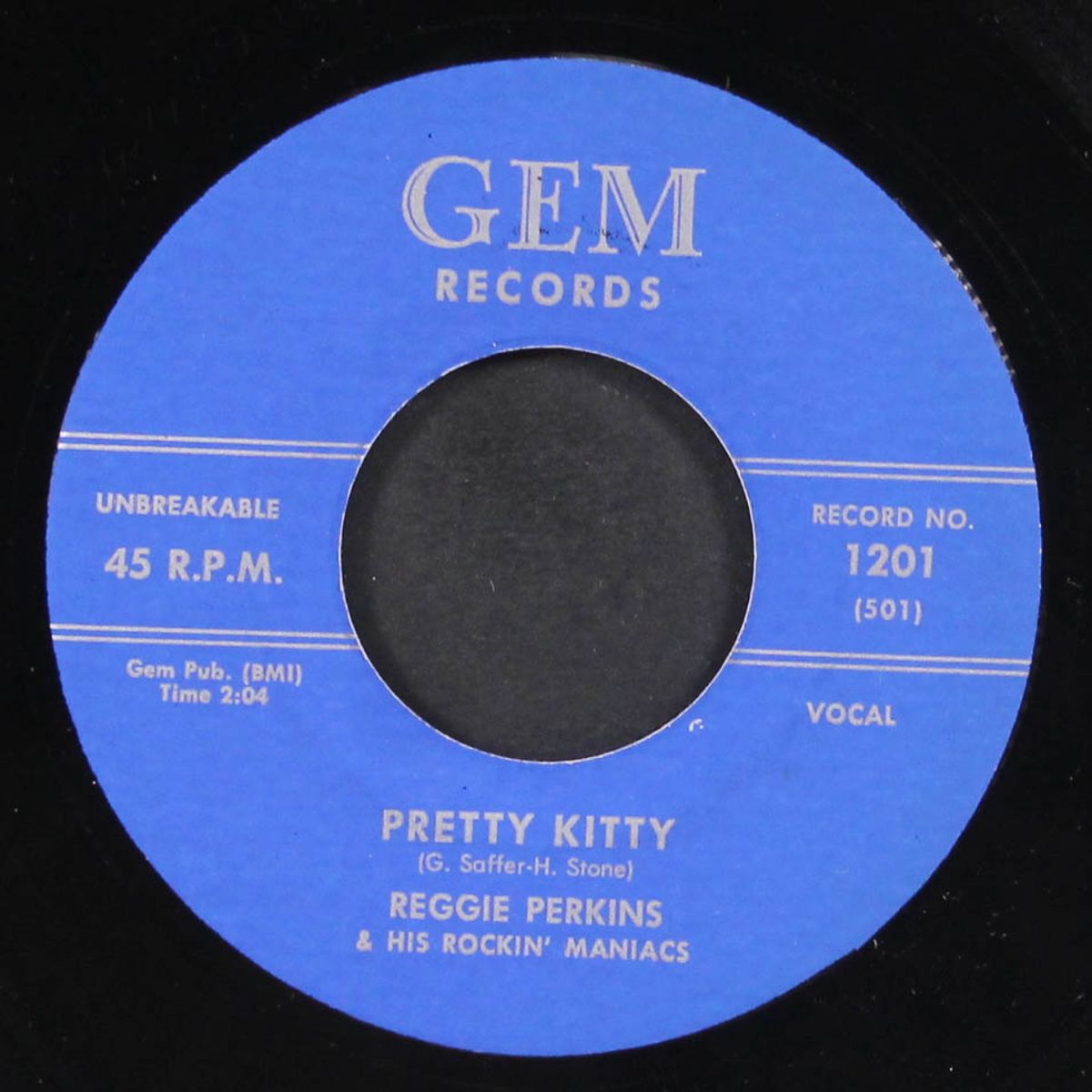 saturday night party / pretty kitty by REGGIE PERKINS