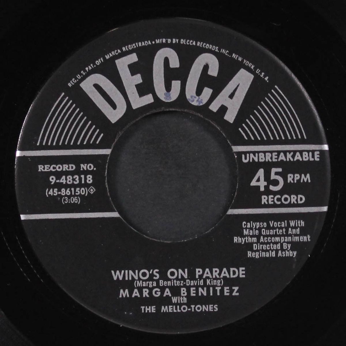 man love woman / who's on parade by MARGA BENITEZ