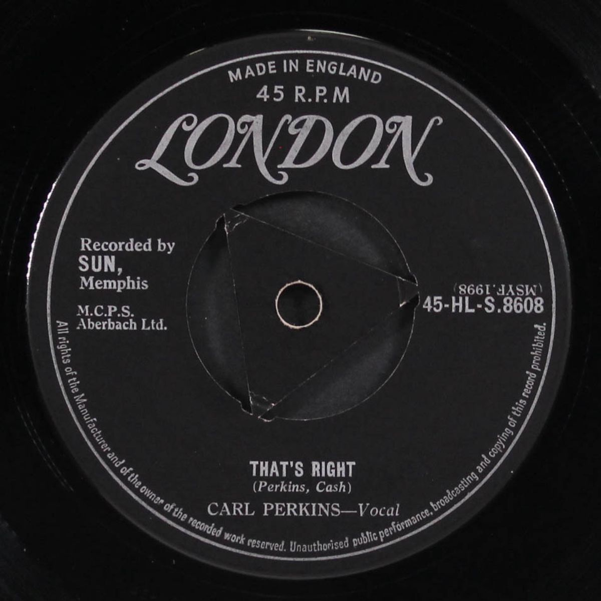 lend me your comb / that's right by CARL PERKINS