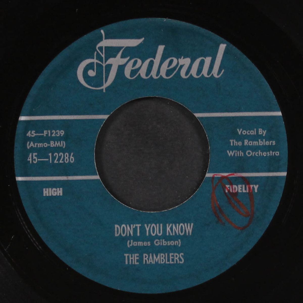 the heaven and earth / don't you know by RAMBLERS