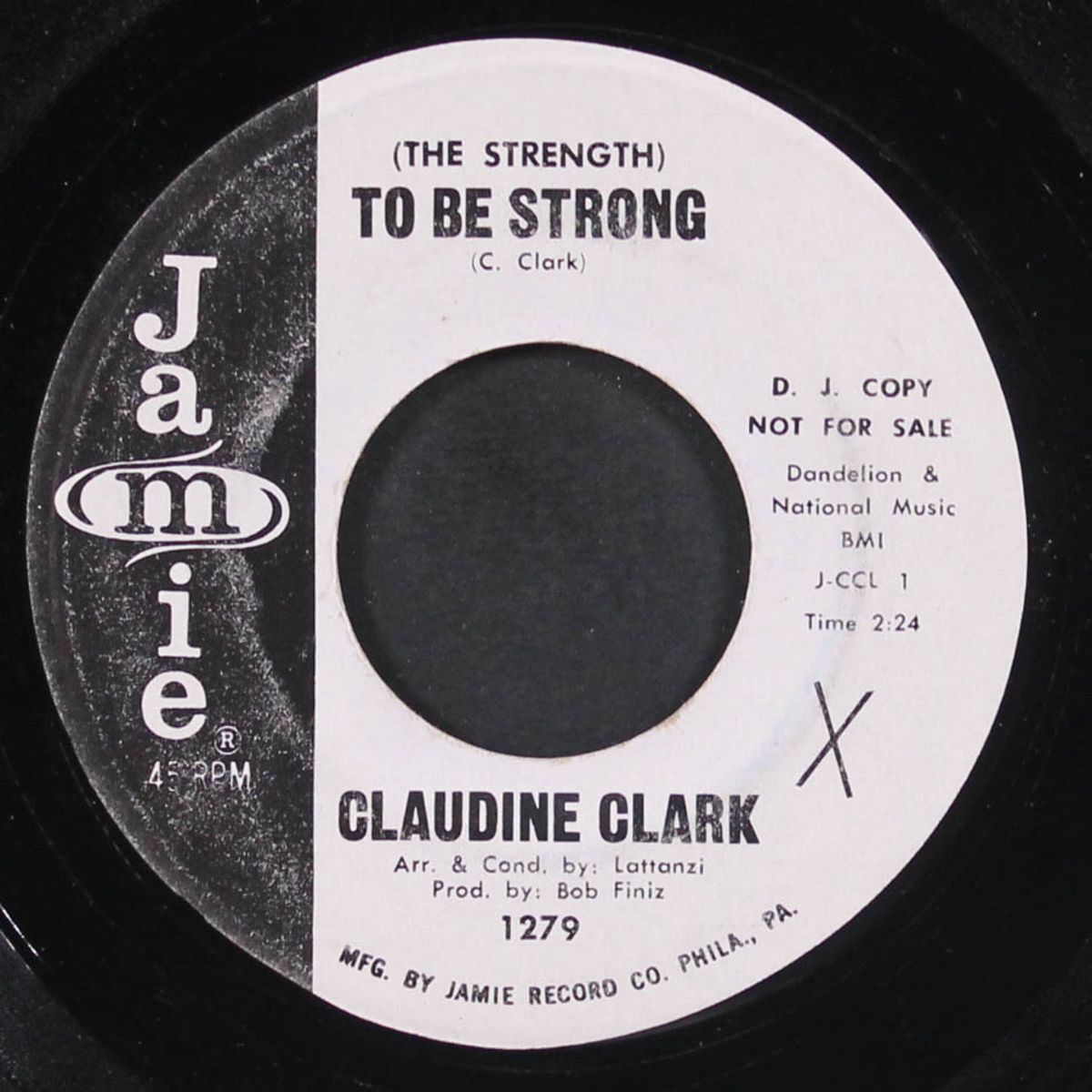 to be strong / moon madness by CLAUDINE CLARK
