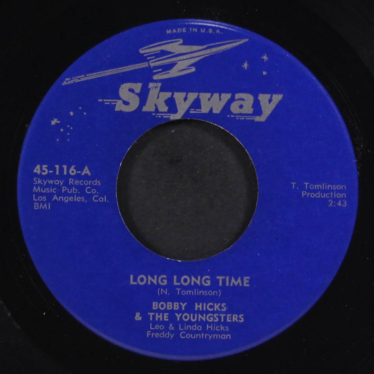 hassle it jack / long long time by BOBBY HICKS