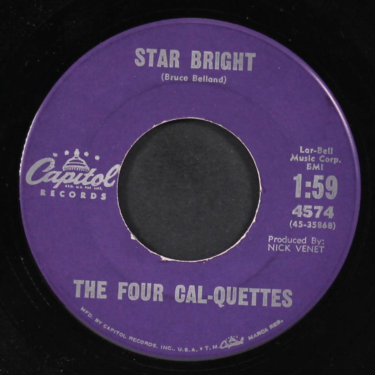 billy my billy / star bright by FOUR CAL-QUETTES
