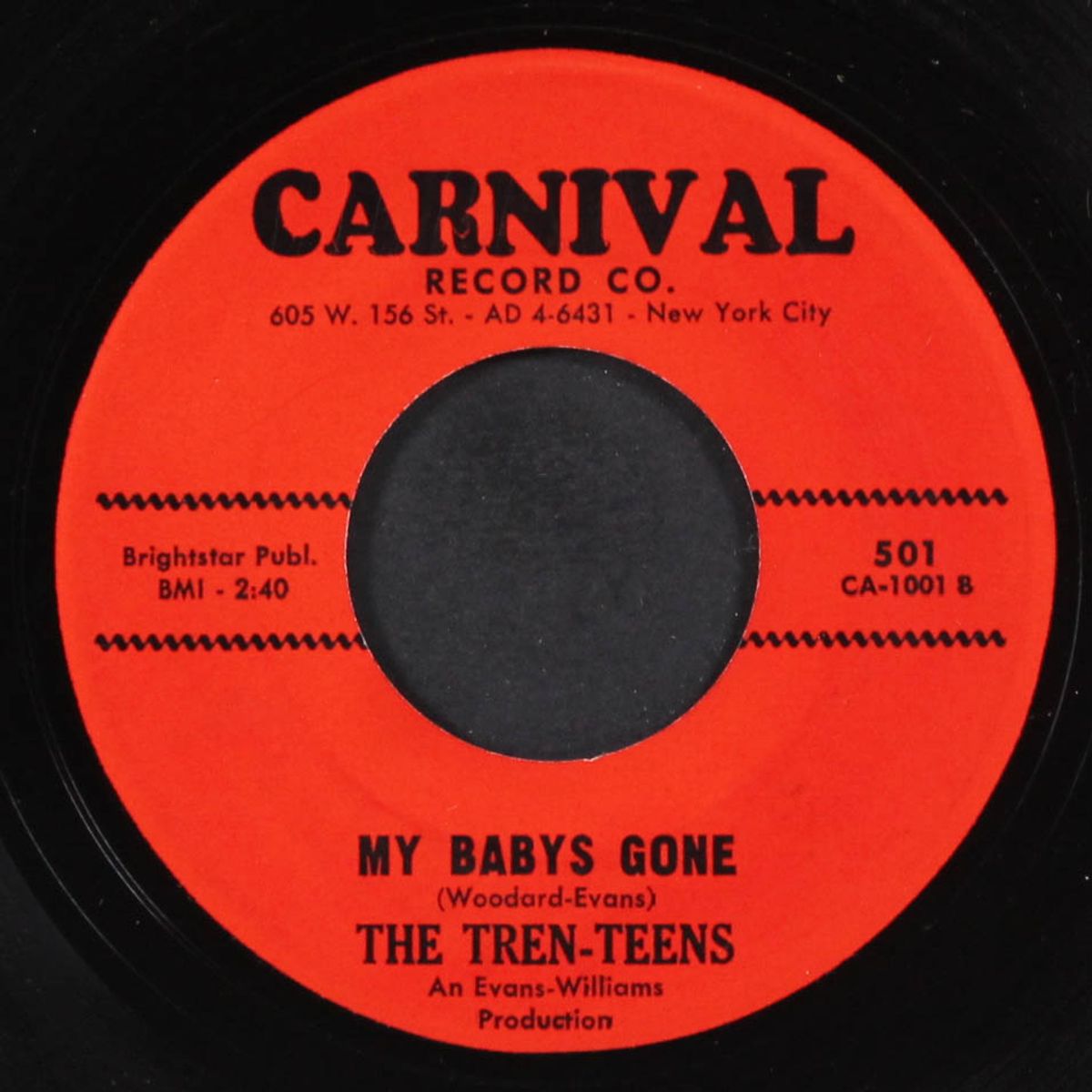 my baby's gone / your yah-yah is gone by TREN-TEENS