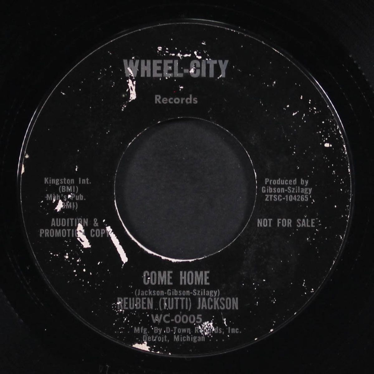 baby / come home by REUBEN (TUTTI) JACKSON