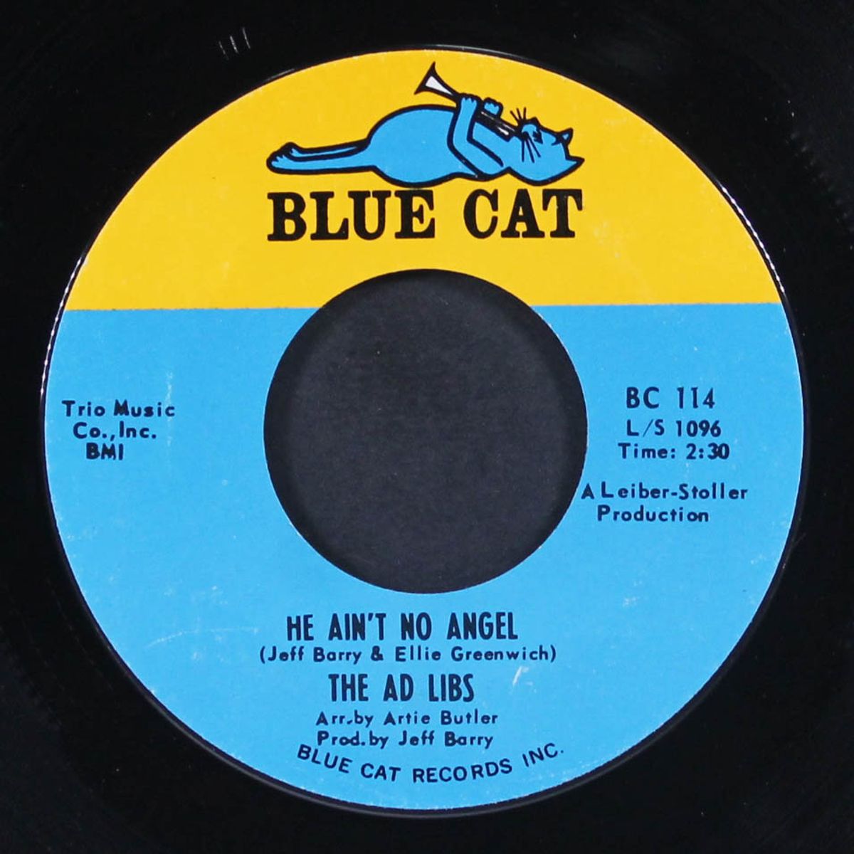 he ain't no angel / ask anybody by AD LIBS