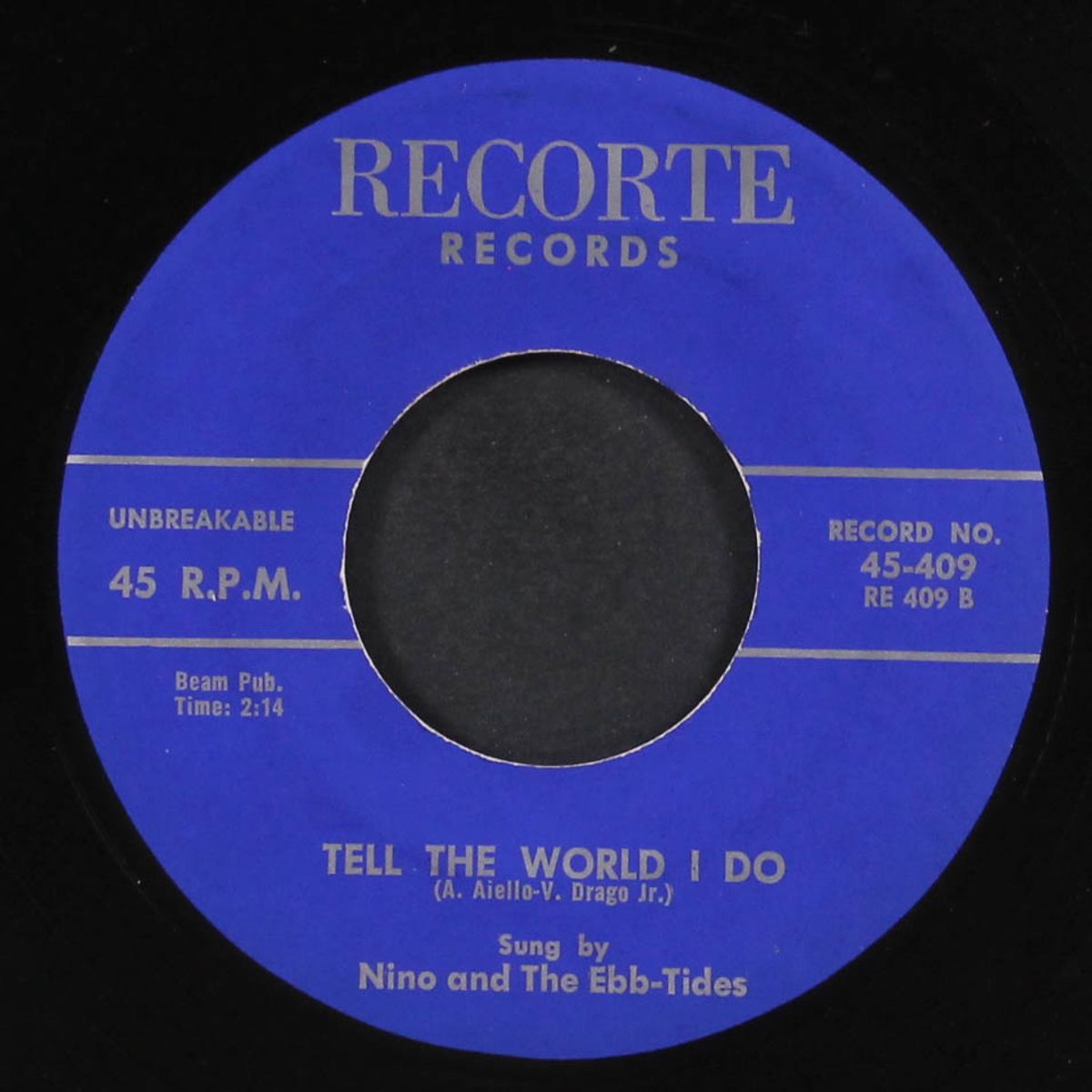 i'm confessin' / tell the world i do by NINO & EBB-TIDES